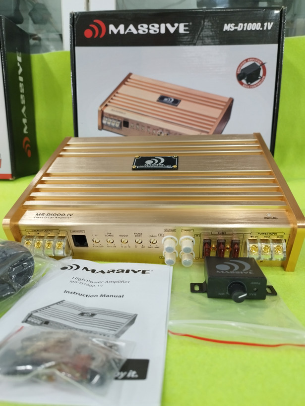 آمپلی فایر مونو مسیو مدل Massive MS-D1000.1V